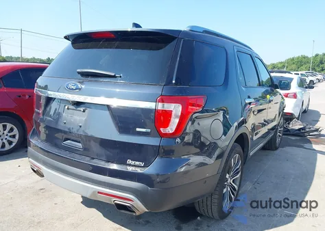 2017 Ford Explorer Platinum из США, поврежденный, VIN 1FM5K8HT3HGD20246